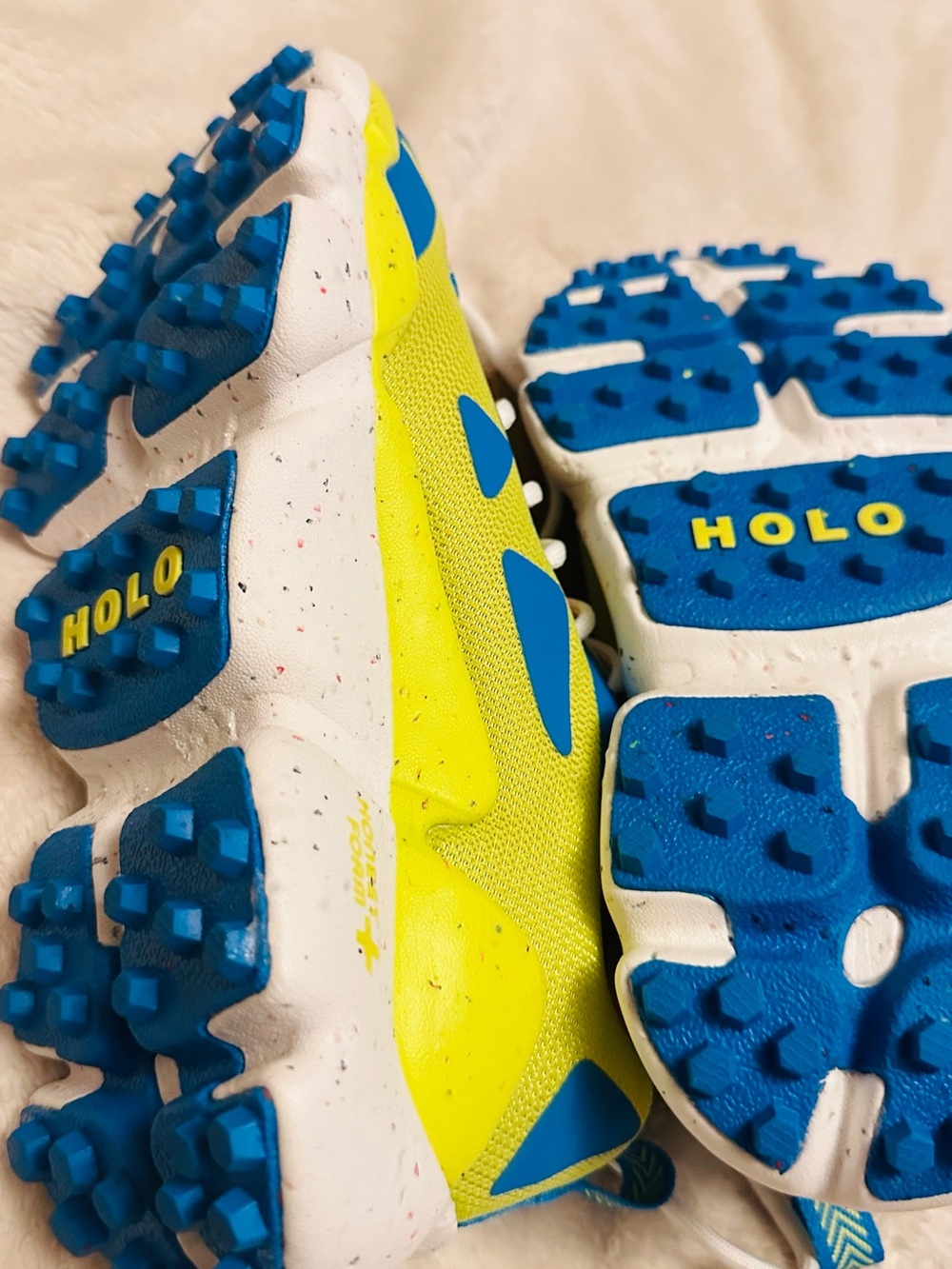 HOLO Trail Sneakers for Women in Yellow & Blue